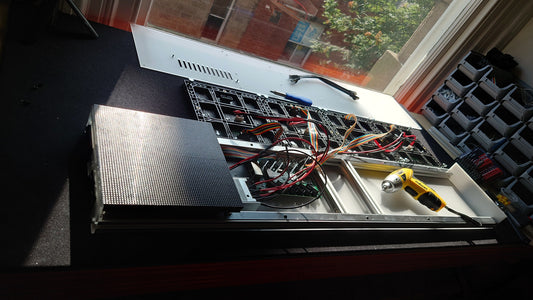 LED modules as part of an LED panel