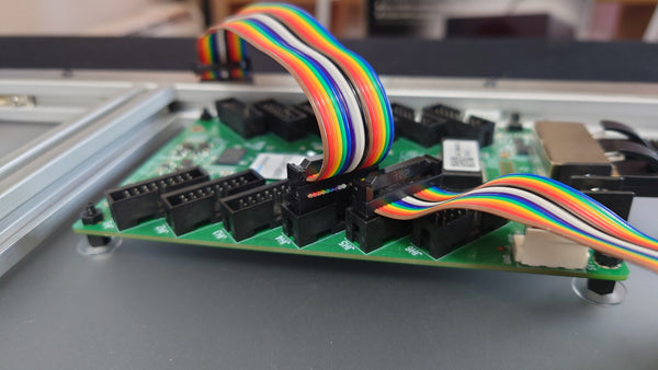 Step 10 | Connect up the data & RJ45 cables