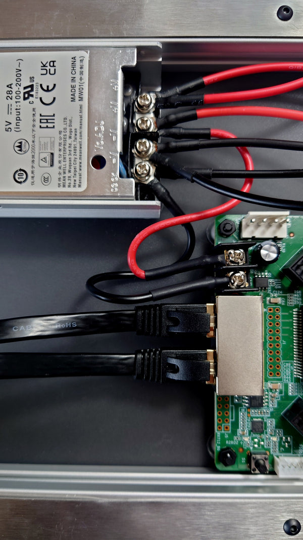 Step 11 | Connect up the internal power cables