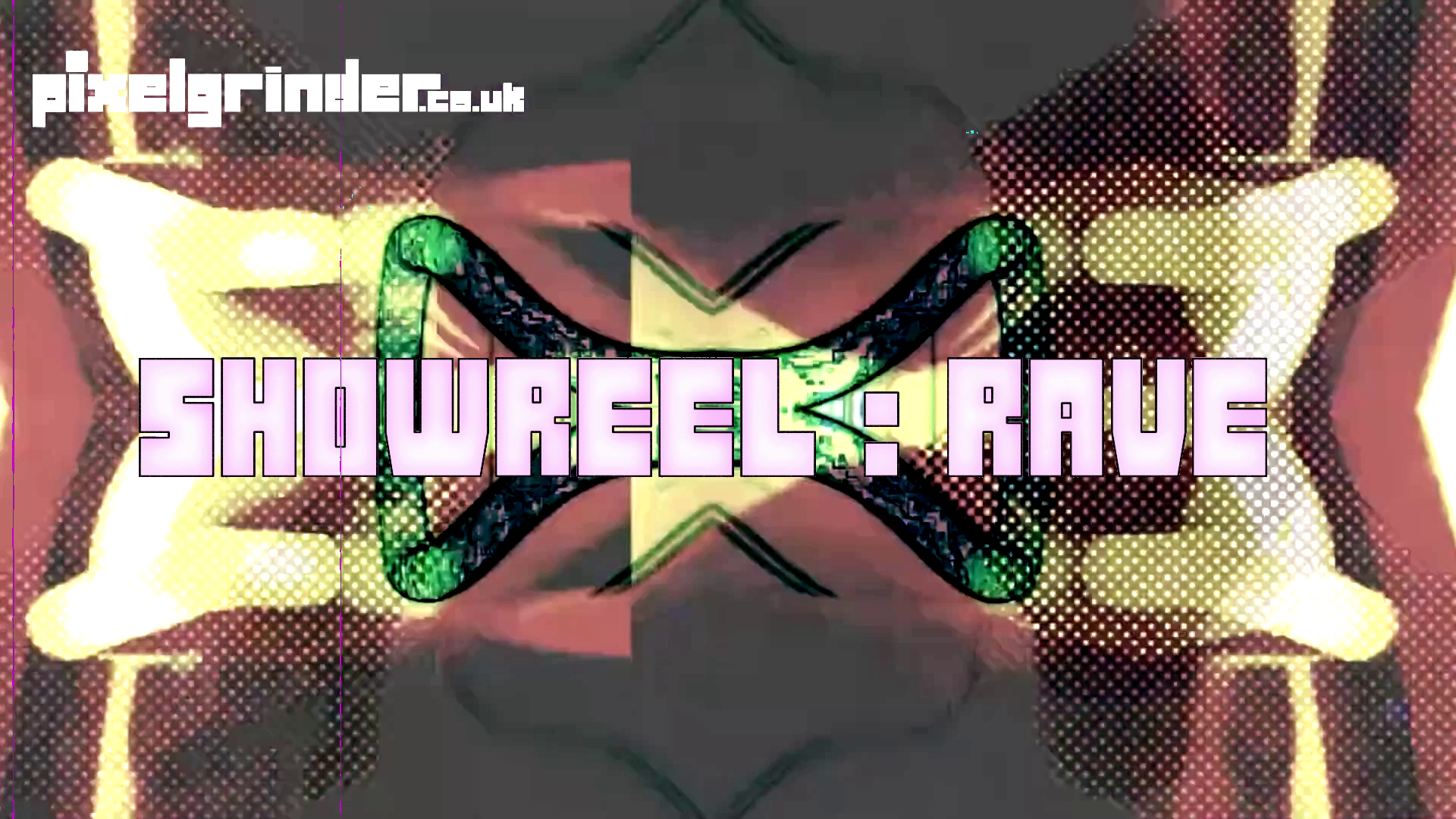 Load video: Pixelgrinder RAVE Visuals showreel