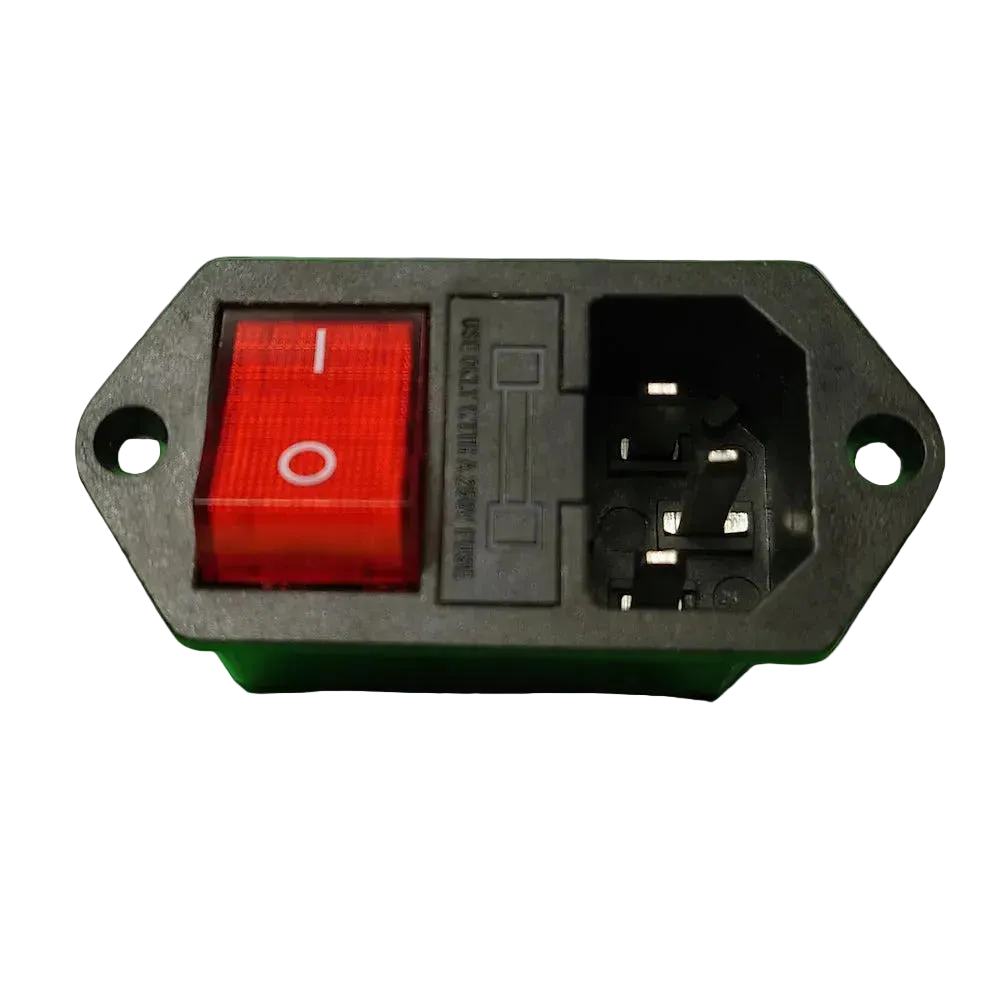C13 fused panel mount switch