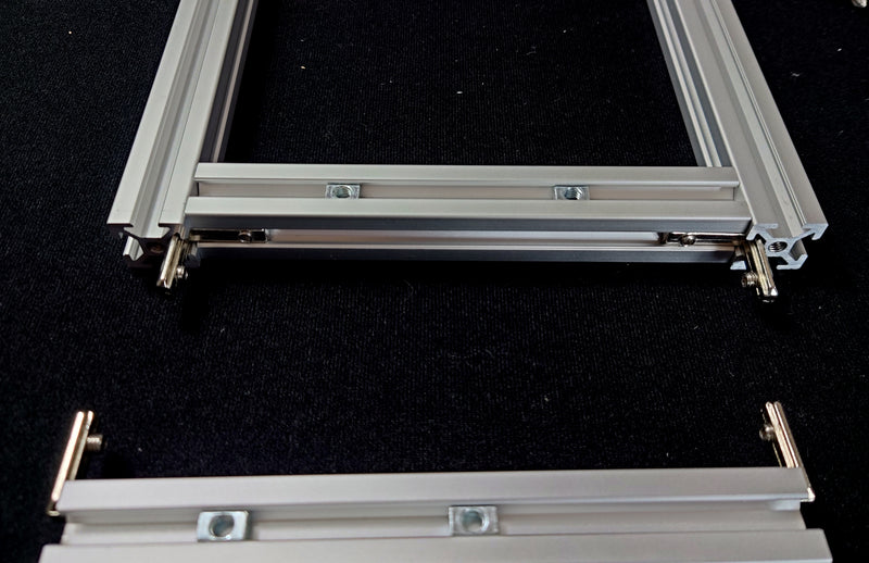 Cross bar with both side bars attached