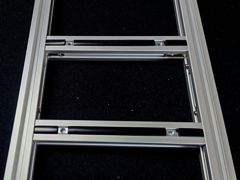The silicone alignment inserts....inserted!