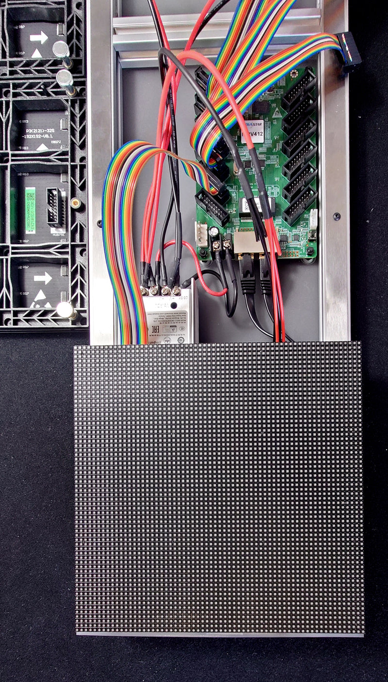 The first module in place